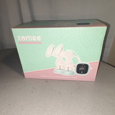Zomee Double Electric Breast Pump ZM-1 LCD Screen Massage Cushion Kit