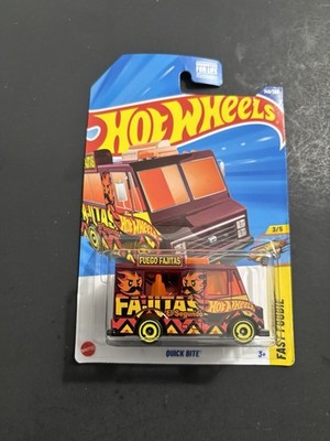 Hot Wheels Car Quick Bite HW Fast Foodie Toy Lets Race Cars Kids Diecast 1 64