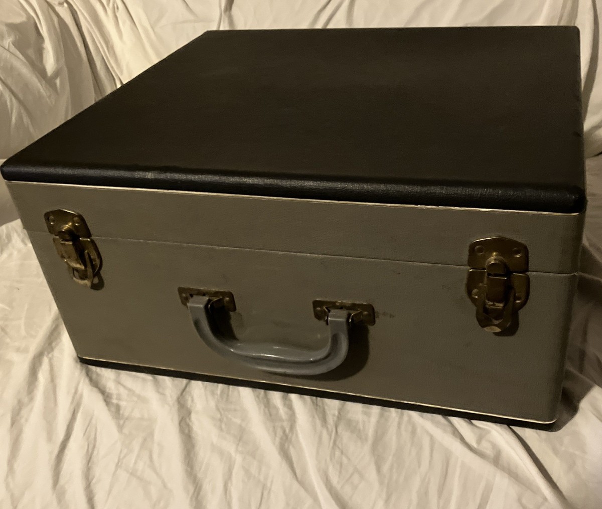 Vint Columbia Model 316 Turntable Portable Suitcase Record Player