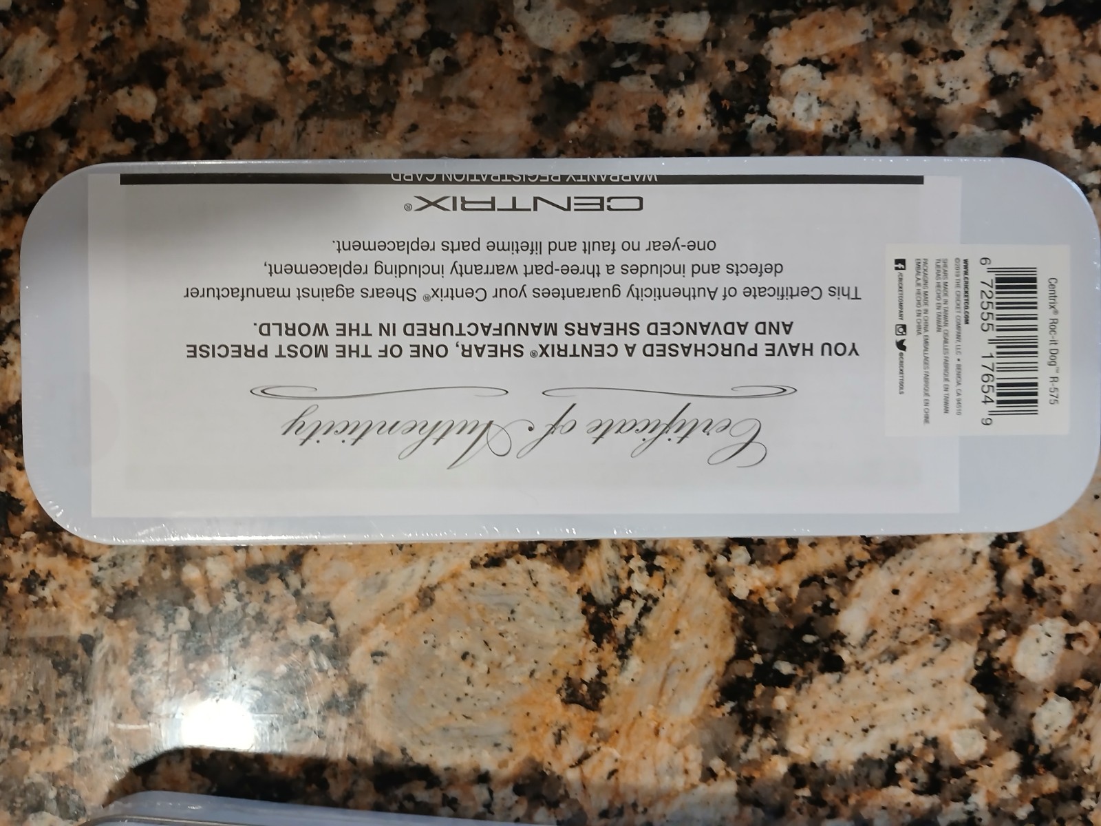 Centrix Roc-It Dog Shear Offset Handle/Convex Blade R 500 5 Inch 6 oz