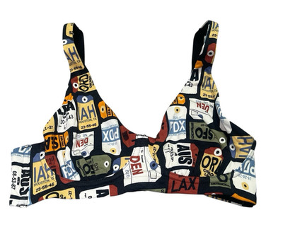 MeUndies Bra Bralette Free Form Ultramodal Wireless Women's Small Travel Tags