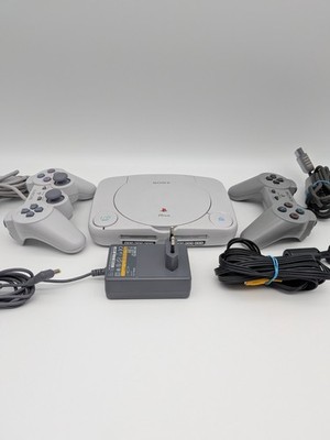 Sony PlayStation PS One Slim Konsole / geprüft + Zubehörpaket