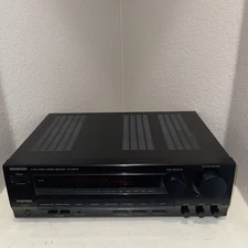 Vintage Kenwood KR-V5570 Audio Video Stereo Receiver - Working but Phonos Rough