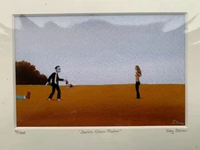 GREG STONES "Zombie Clown Flasher" LIMITED EDITION HAND SIGNED SERIGRAPH