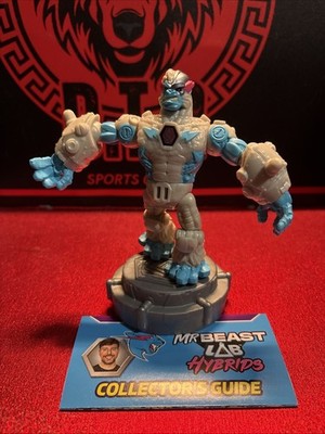 MrBeast Mr. Beast Lab Hybrids Silver-Byte Hyper Fusion Figure Yeti
