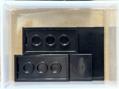 LEGO Parts - Black Tile 2 x 4 - No 87079 - QTY 5