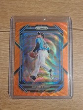 2023 Panini Prizm - Jacob Berry #18 Orange Wave Prizm /50 (RC)