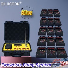 60 Channel Wireless Fireworks Firing System Pro Pyrotechnic Display Equipment