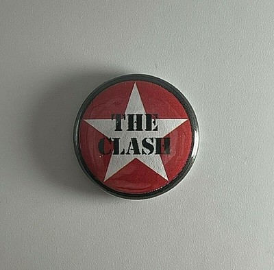 The Clash 1  Button C026B Pin Badge