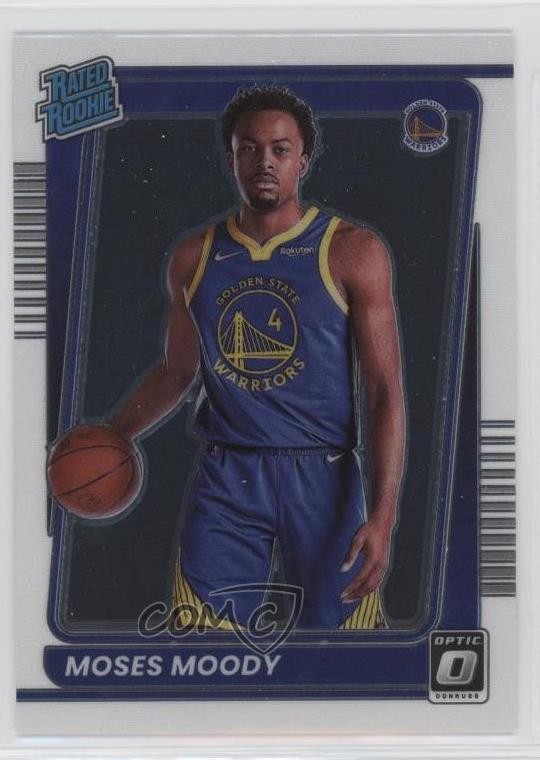 2021-22 Panini Donruss Optic Rated Rookie Moses Moody #184 0jn9
