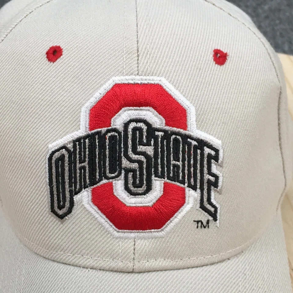 Ohio State Bucks Zephyr Baseball Cap Unisex Gray OS Adjustable Embroidered Logo - Image 3 of 4
