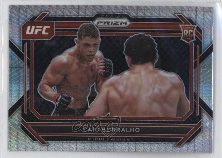 2023 Panini Prizm UFC Hyper Prizm Caio Borralho #68 1j69