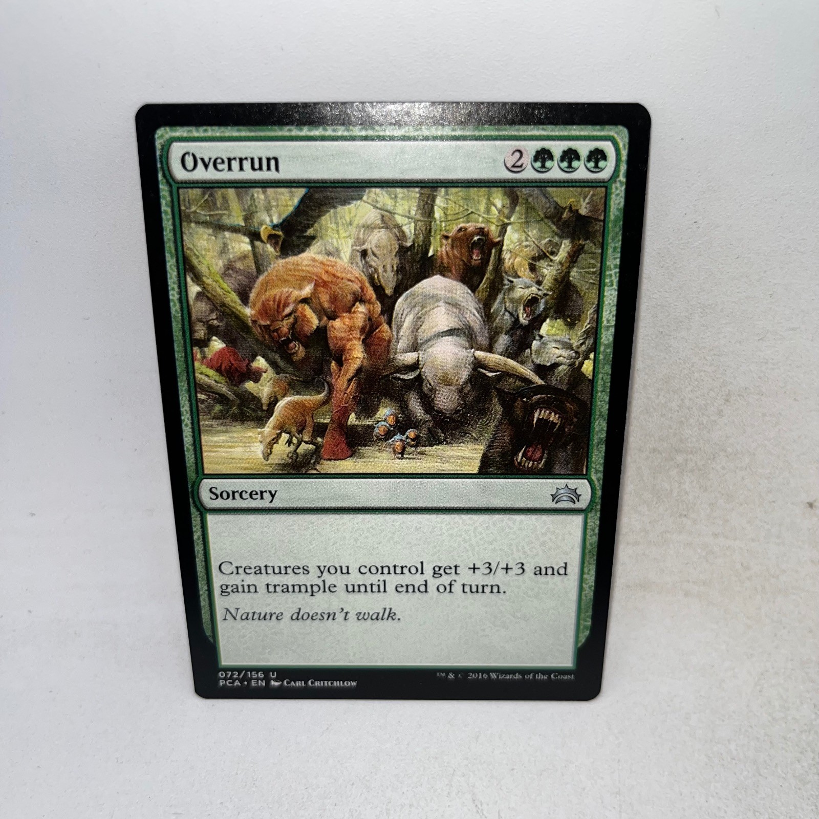 Overrun 72 Uncommon Planechase Anthology Magic: The Gathering Lightly Played