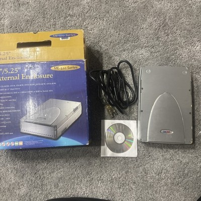 Bytecc ME-320 External HDD Enclosure 3.5  / 5.25  IDE USB 2.0 w/ Box