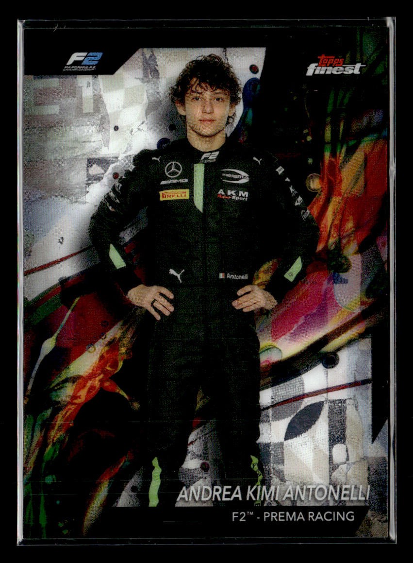 2024 Topps Finest Formula 1 #22 Andrea Kimi Antonelli Card