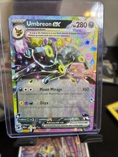 Pokémon TCG Umbreon EX 60/131 Double Rare Prismatic Evolutions Card NM on eBay