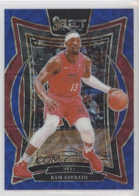 2024-25 Panini Select Concourse Blue Scope Prizm 227/249 Bam Adebayo #15 1c5x