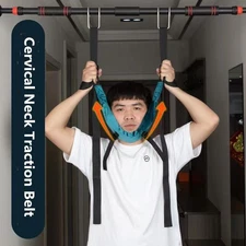 Cervical Neck Traction Belt Hanging Neck Stretching Spondylosis Treatment Device