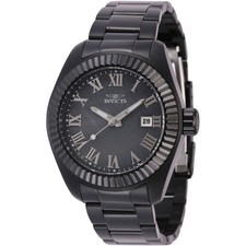 Invicta Women's Watch Angel Quartz Chronograph Black Oyster Dial Bracelet 44277
