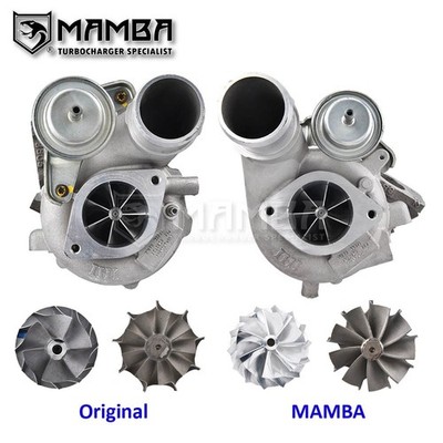 MAMBA 9-7 Upgraded 19~24 Nissan GT-R R35 VR38DETT IHI RHF55 Twin Turbochargers