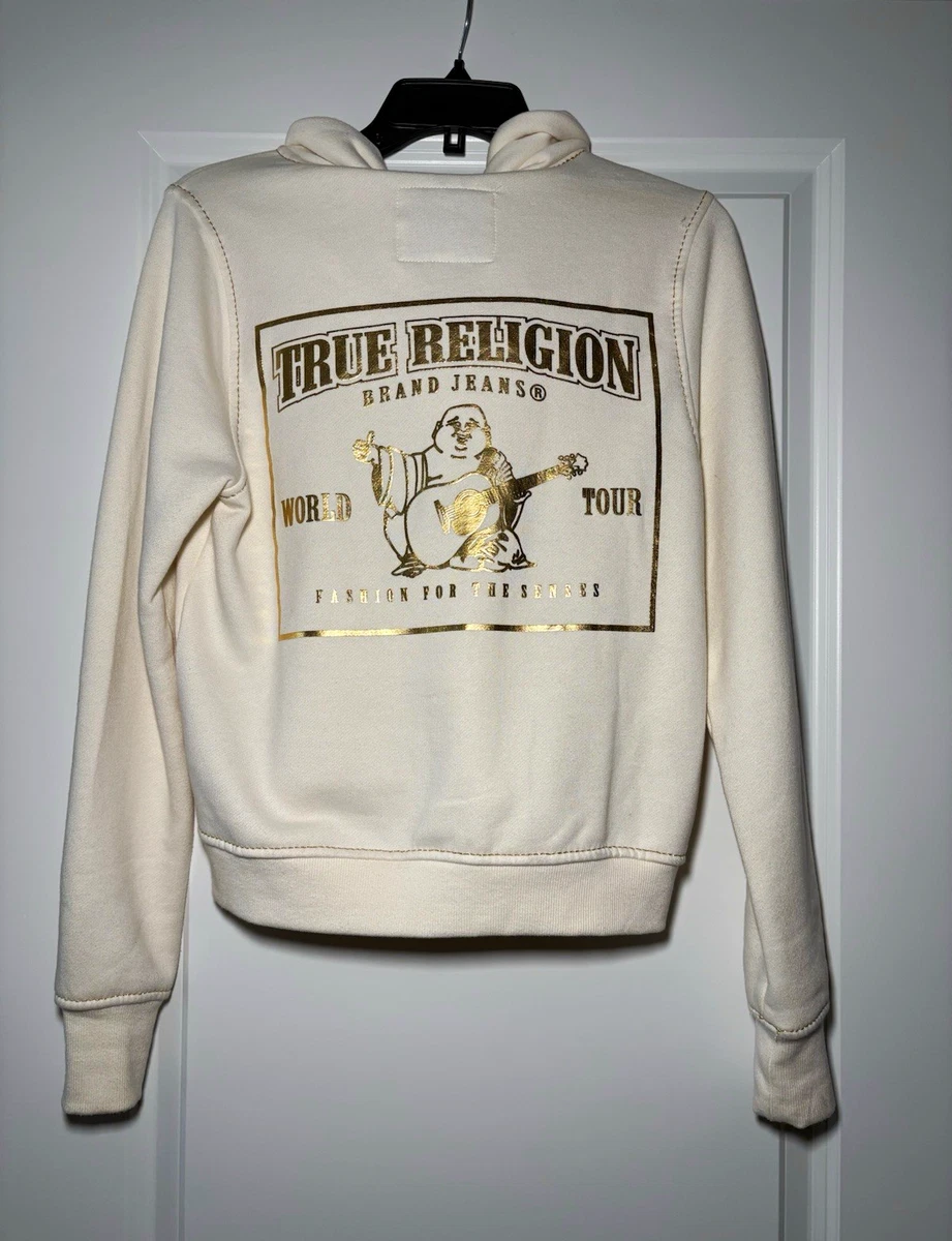 True Religion White Hoodies for Women for sale | eBay