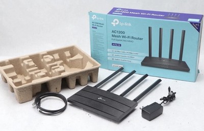 TP-Link AC1200 Gigabit WiFi Router (Archer A6) - Dual Band MU-MIMO Wireless S33
