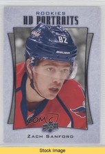 2016-17 Upper Deck UD Portraits Rookie Zach Sanford #P-76 READ fv4