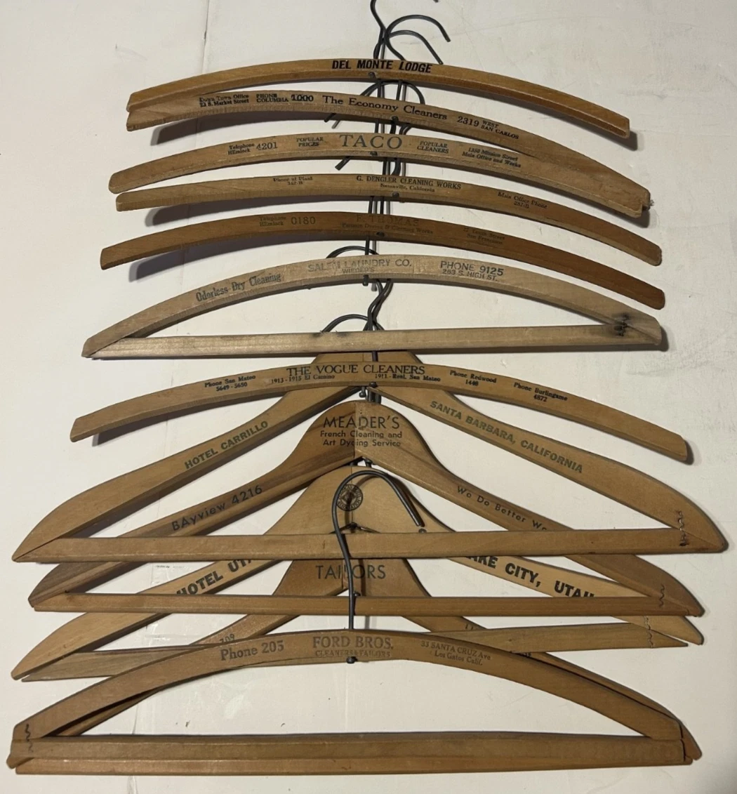 1950s Wooden Clothes Hangers for sale | eBay