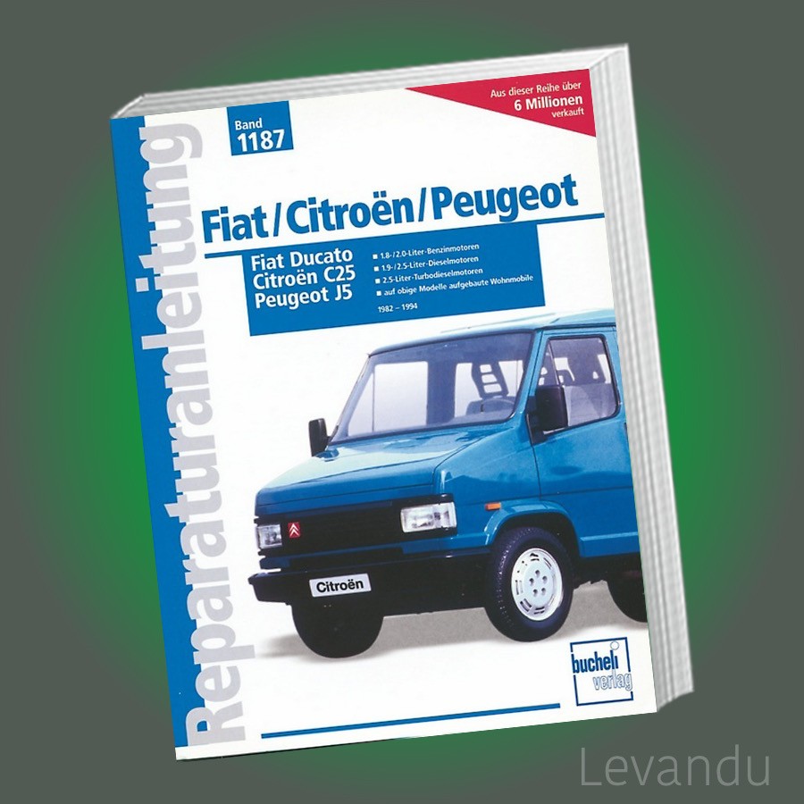 REPARATURANLEITUNG FIAT DUCATO 280 290 Peugeot J5 Citroën C25 Handbuch REPARATUR - Image 3
