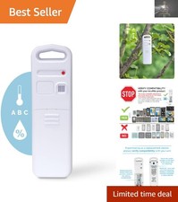 Wireless Temperature and Humidity Sensor with A-B-C Switch for Home Monitoring