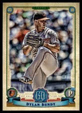 2019 Topps Gypsy Queen Dylan Bundy Baltimore Orioles #232