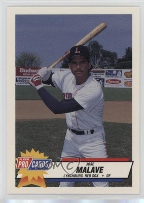 1993 Fleer ProCards Carolina League All-Star Game Jose Malave Rookie RC 0q3