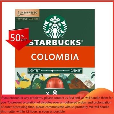 Starbucks by Nespresso Vertuo Line Pods Medium Roast Coffee Colombia - 8ct