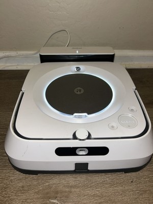 iRobot Braava Jet M6 Robot Mop Wi-Fi Connected White - Works - No Pad include