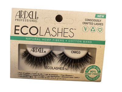 Ardell Professional Eco Lashes Strip Eyelashes Omg3 False Lashes Dramatic Hemp