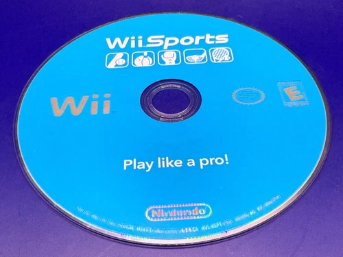 Wii Sports (Nintendo Wii, 2006) DISC ONLY, Tested/Working, VG