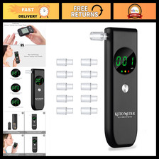 Portable Ketone Meter - Upgraded Breath Analyzer for Daily Ketosis Testing, 10 M