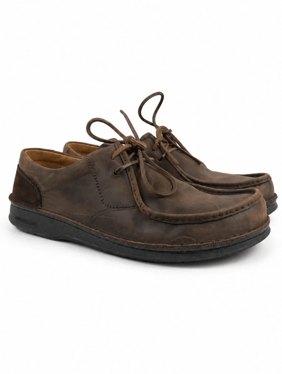 Birkenstock Loafer Leather Upper Casual Shoes for Men for  display picture 3