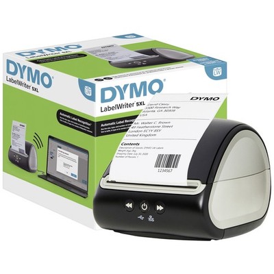 DYMO Labelwriter 5XL Etikettendrucker  Thermodirekt 300 x 300 dpi Etikettenbr...