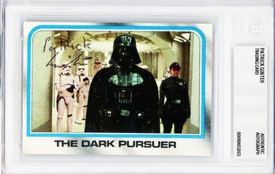 1980 -STAR WARS ESB- PATRICK GINTER BECKETT BAS Signed/Autograph/Auto Topps Card