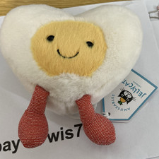 Amuseables Heart Boiled Egg Jellycat | Jelly Journal
