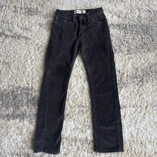 Levis boys corduroy pants size 12 reg 511 Slim Gray 26 x 26