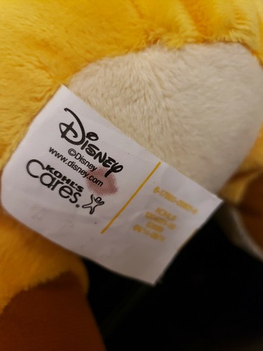 LION KING Plush SIMBA Cub 12" Disney Stuffed Animal Toy Kohls Cares  - Picture 7 of 7