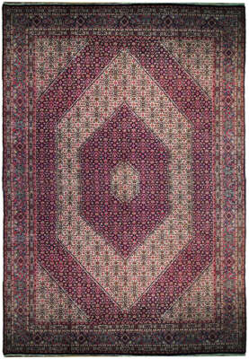 8x12 Authentic Hand Knotted Fine Quality Moud Rug B-74885