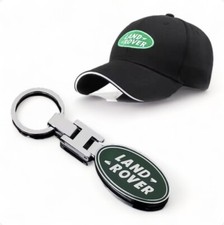 Baseball Cap & Key Ring Bundle For Land Rover Embroidered Cap Car Accessories