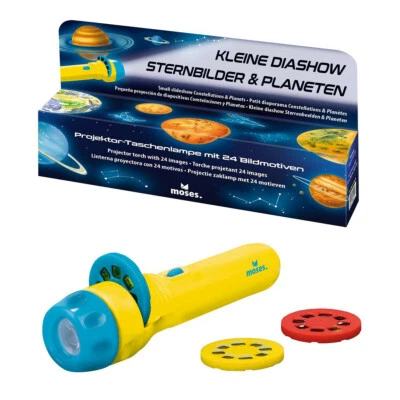 MOSES Kleine Diashow Sternbilder und Planeten Projektor