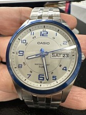 Casio Men s MTP-1354D-8B1 Stainless Steel 50 Meter Water Resistant Watch