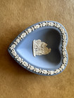 Vintage Wedgewood Blue & White Jasperware Grapevine Compote Candy Dishes 3x — photo 4