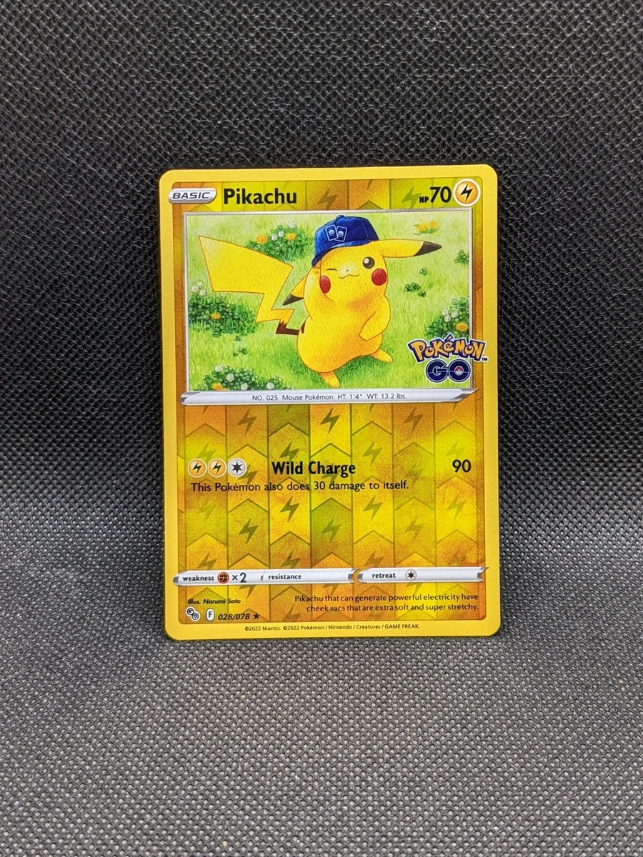 CARTE POKÉMON HOLO COSMO Pikachu 027/078 EB10.5 Epée Bouclier Pokémon Go FR NEUF EUR 3,85