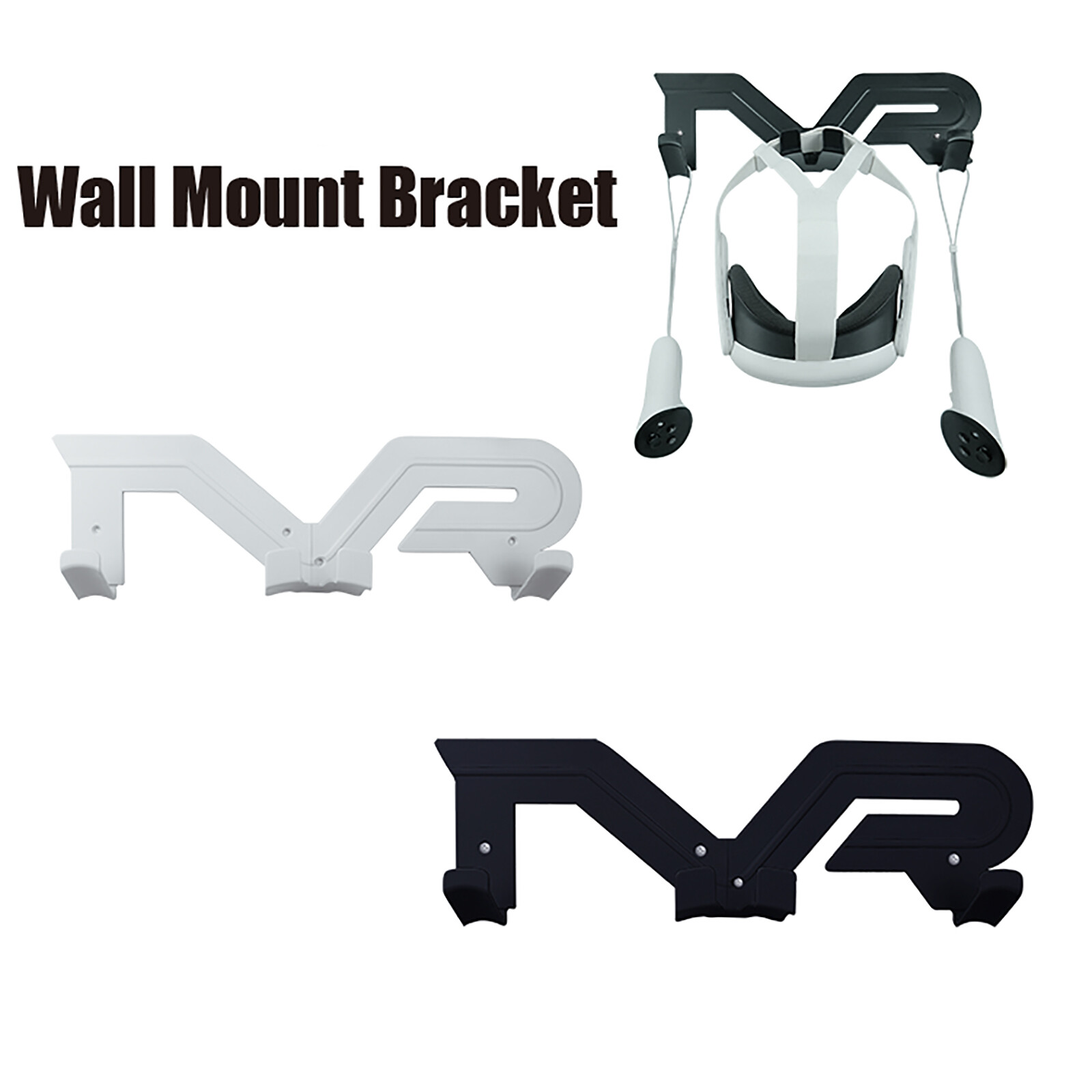 Wall Mount Stand for Meta Quest 1/2/3/Pro VR Headset & Controllers Accessories-image
